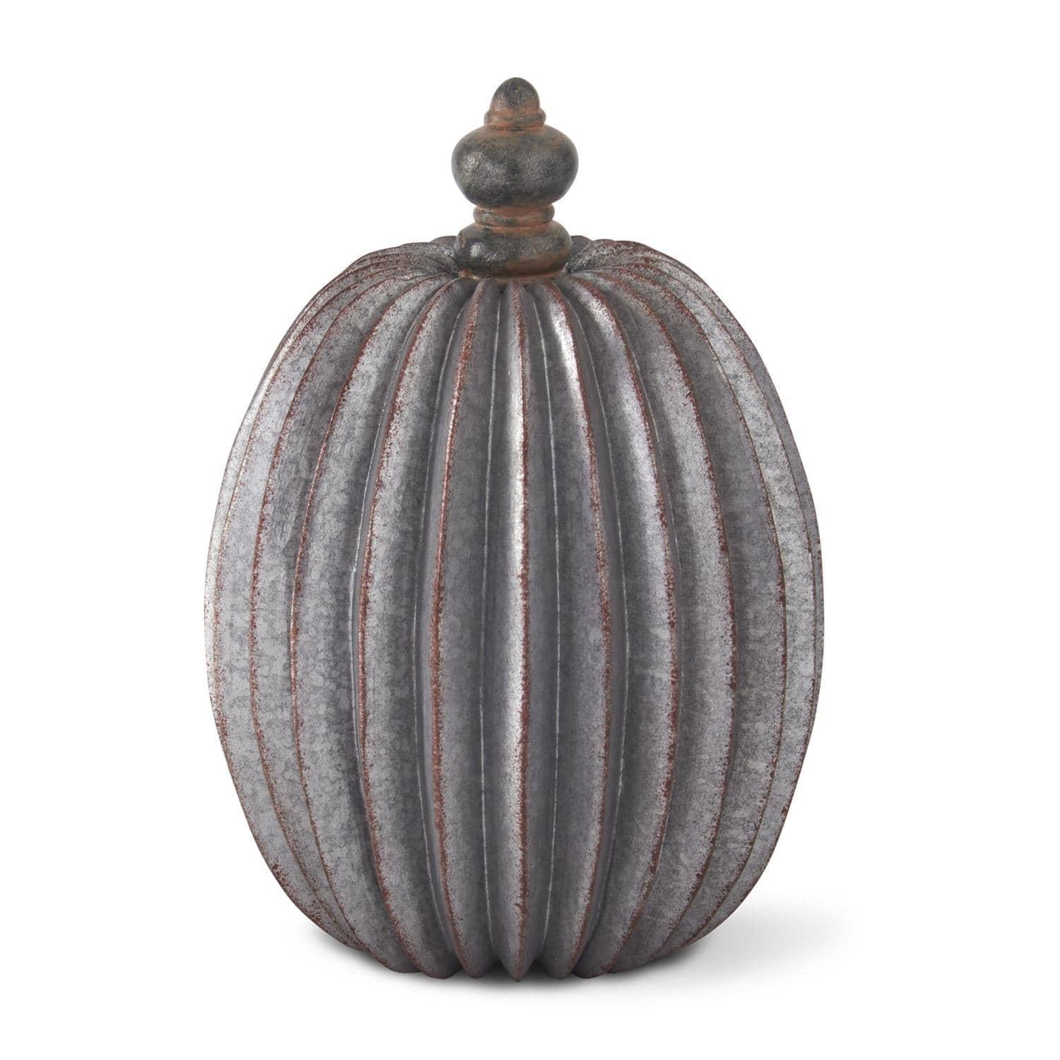 Gray & Copper Pumpkin